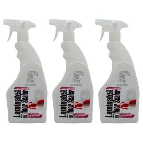 Under Foot - Laminate Wood Floor Sealer - 750ml - Pack of 3
