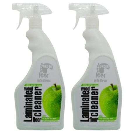 Under Foot - Laminate Wood Floor Cleaner - Apple - 750ml - Pack of 2