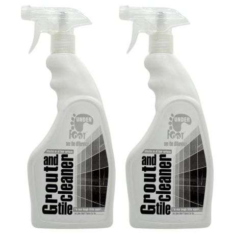 Under Foot - Laminate Grout and Tile Cleaner - 750ml - Pack of 2