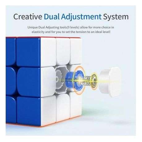 Moyu - Magnetic Cube / RS3M 2020 Edition 3x3x3 Magnetic Stickerless Cube