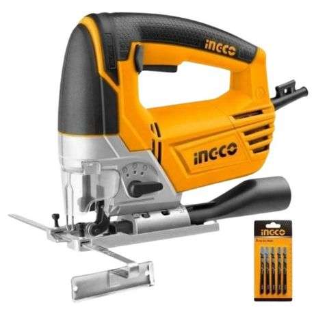 Ingco  Jigsaw 800W Including 5 Piece Jigsaw Blades