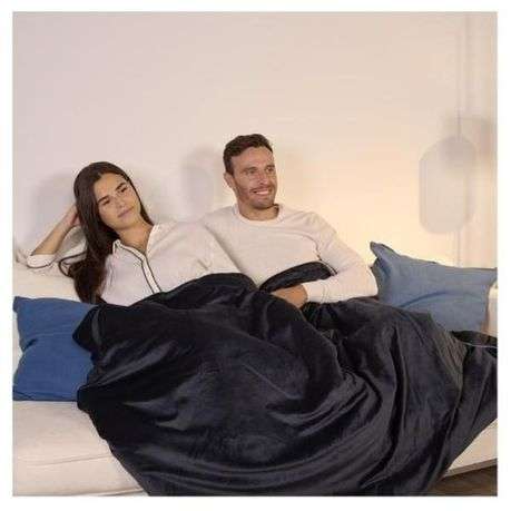 Solac - Electric Throw Over Blanket(Double Bed) &amp; Comfort Lamp Humidifier