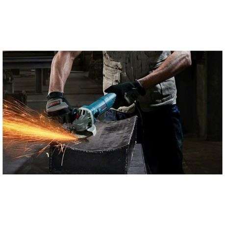 Bosch - Angle Grinder GWS 9-115, 5 x Cutting Discs 115mm &amp; Tool Bag