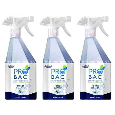 Probac - Toilet Cleaner 750ml - Pack of 3