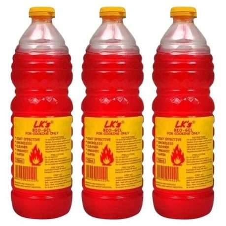 LK's - Bio Gel for Cooking 750ml (Pack of 3)