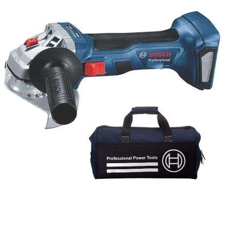 Bosch - Cordless Angle Grinder GWS 180-LI with Heavy Duty Tool Bag