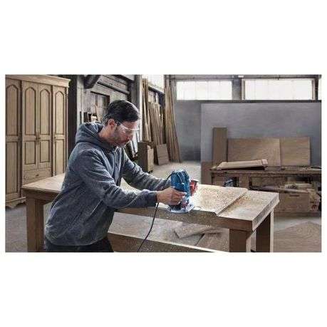 Bosch - Plunge Router GOF 130 with Accessories and Heavy Duty Tool Bag
