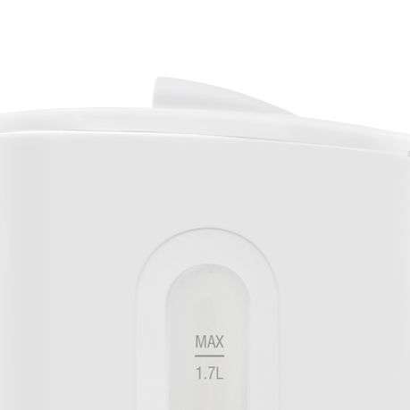 Mellerware - "Tugela" 1.7L Cordless Plastic Kettle White