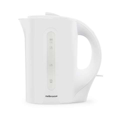Mellerware - "Tugela" 1.7L Corded Plastic Kettle White