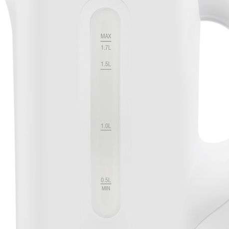 Mellerware - "Tugela" 1.7L Corded Plastic Kettle White