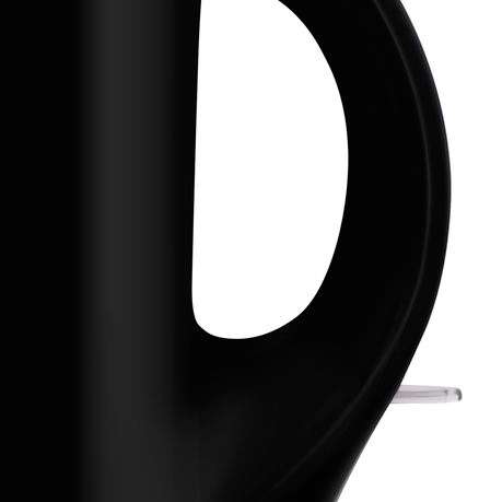 Mellerware - "Tugela" 1.7L Corded Plastic Kettle Black