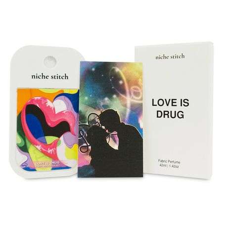 Niche Stitch - Pocket Perfume (Fabric Fragrance) - Love is Drug (42ml)