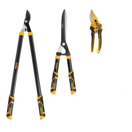 Ingco - 3pcs Industrial Garden Shear Set