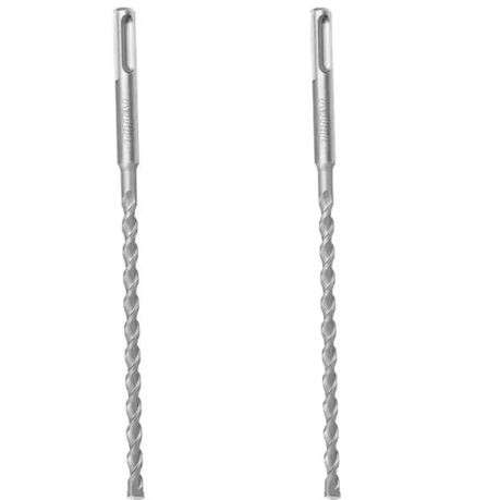 Total Tools - SDS plus Hammer Drill Bits (6mmx110mm) - Pack of 2 Drill Bits