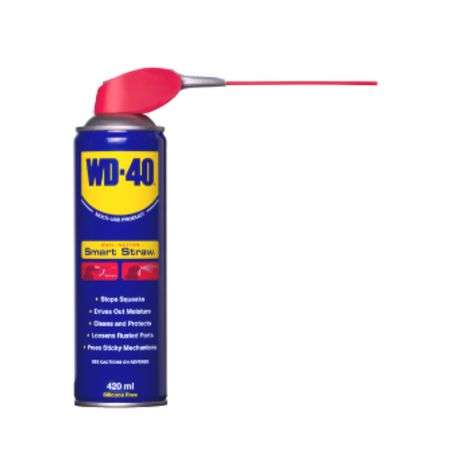 WD40 - Multi-Use Lubricant - Dual-Action Smart Straw 420ml (Pack of 3)