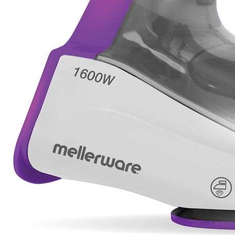 Mellerware - Iron Steam/ Dry/ Spray Non-Stick 250ml "Vapour II" - 1600W