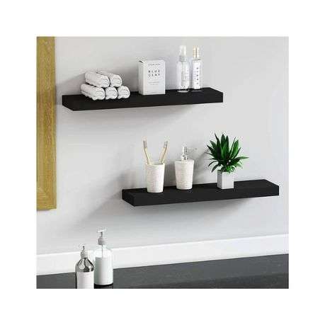 Mackie - Chunky Floating Shelf - 1200mm x 235mm x 50mm - Washed Oak