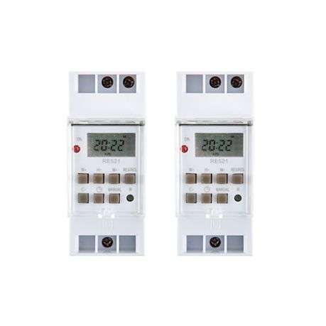 Radiant - Digital 24hr / 7 Days Industry Timer (Pack of 2)