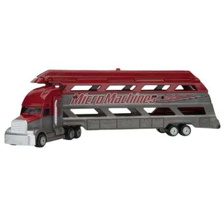 Micromachines - Mini Vehicle Hauler - Blue - 1