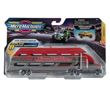Micromachines - Mini Vehicle Hauler - Blue - 1