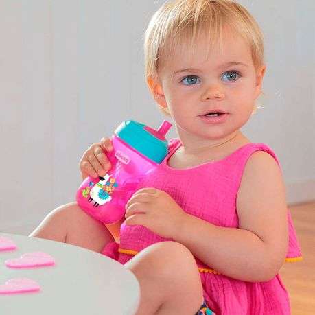 Chicco - Advanced Training Cup - 12M+ - Girl - Llama
