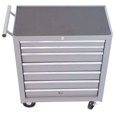 Stallion - 7 Drawer Tool Trolley on Castor Wheels - Including 188 Piece Tools