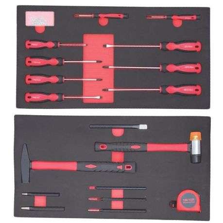 Stallion - 7 Drawer Tool Trolley on Castor Wheels - Including 188 Piece Tools