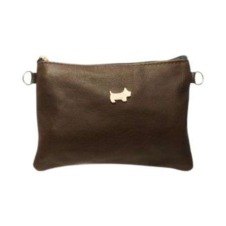 The Sassy - Leather Crossbody &amp; Mobile Phone Sling (Olive)
