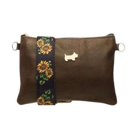 The Sassy - Leather Crossbody &amp; Mobile Phone Sling (Olive)