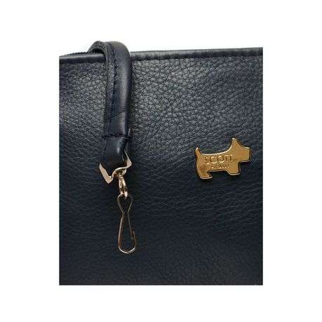 The Sassy - Leather Crossbody &amp; Mobile Phone Sling (Navy)
