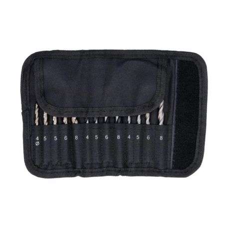 Metabo - Drill Bit Assortment Set in Roll Up Carry Case - 13 Piece