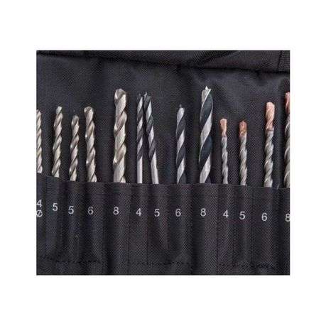 Metabo - Drill Bit Assortment Set in Roll Up Carry Case - 13 Piece