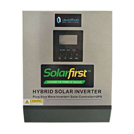 SolarFirst - Inverter Pure Sine Wave Hybrid with PWM Charge Controller 24V