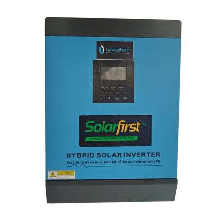 SolarFirst - Inverter Pure Sine Wave Hybrid with MPPT Charge Controller 24V