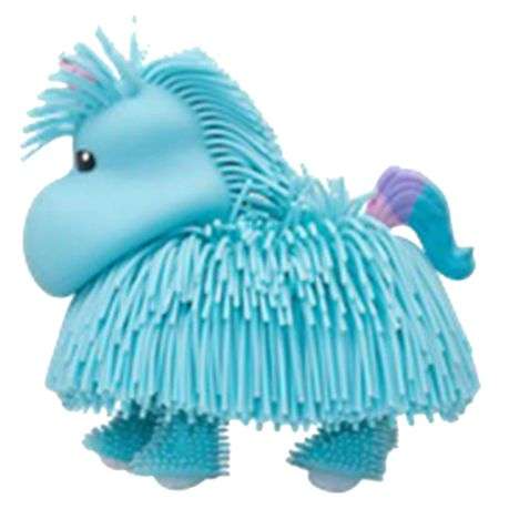 Jiggly Pets - Walking Unicorn - Blue