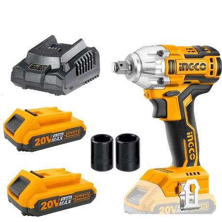 Ingco - Lithium - Ion Cordless Impact Wrench - 300NM