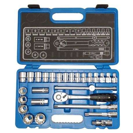 Raco - 'Super Drive' Socket Set - 8-32mm - 27 Piece