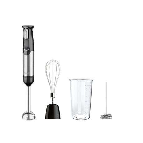 Decakila - Cordless Hand Blender 100W - 4-in-1 Set - Black