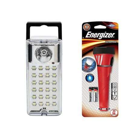 Waco - Rechargeable Lantern &amp; Waterproof Handheld Light (incl. 2x AA)