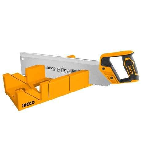 Ingco - Mitre Box and Hand Saw Set
