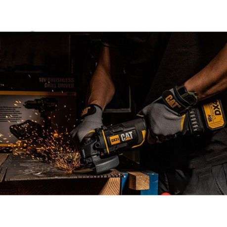 CAT - Cordless Angle Grinder 115mm - 18V