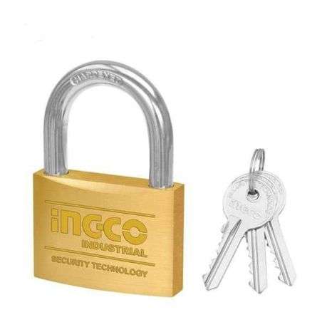 Ingco - Padlock - Brass - 40mm H/D