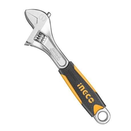 Ingco - Adjustable Wrench - 150MM - S/GRIP CRV