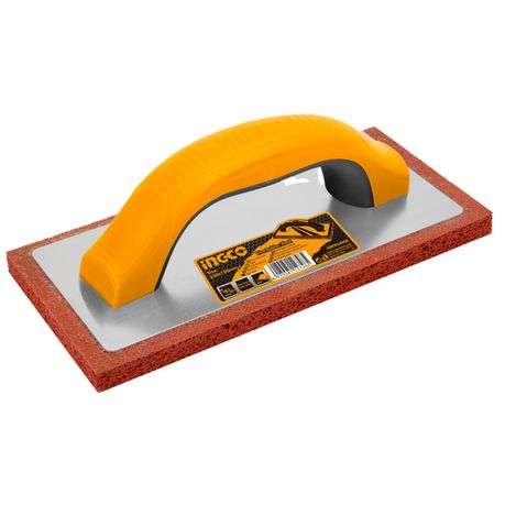 Ingco - Fine Rubber Float - 230x100mm - Plastic Handle