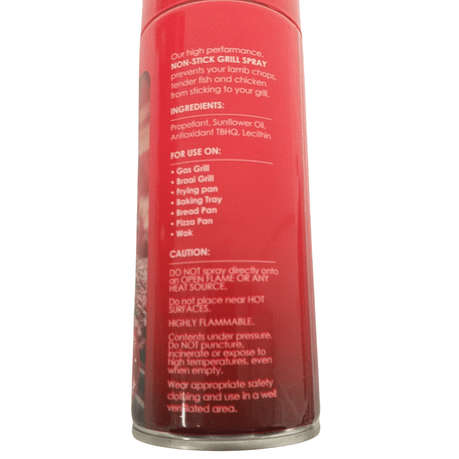 LK's Non-stick grill spray - 400ml