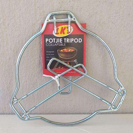 LK's Potjie Tripod - Collapsible - Mild Steel