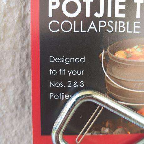 LK's Potjie Tripod - Collapsible - Mild Steel