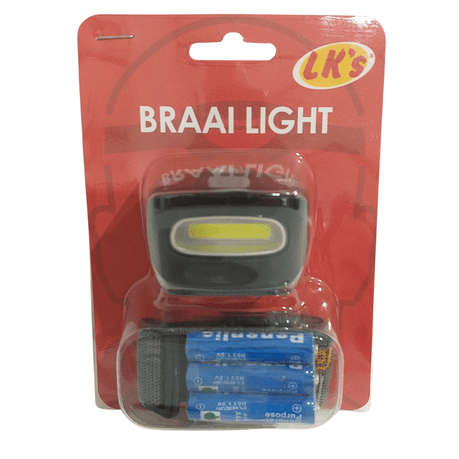 LK's Camping &amp; Braai Light with 45 Degree Tilt