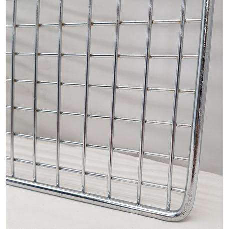 Flat Braai Grid - Chrome