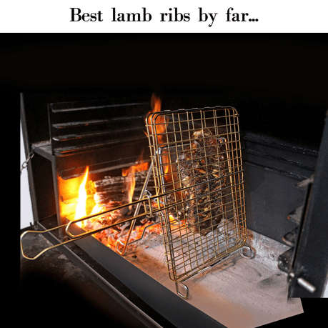 On-The-Side Grid Stand - Chrome